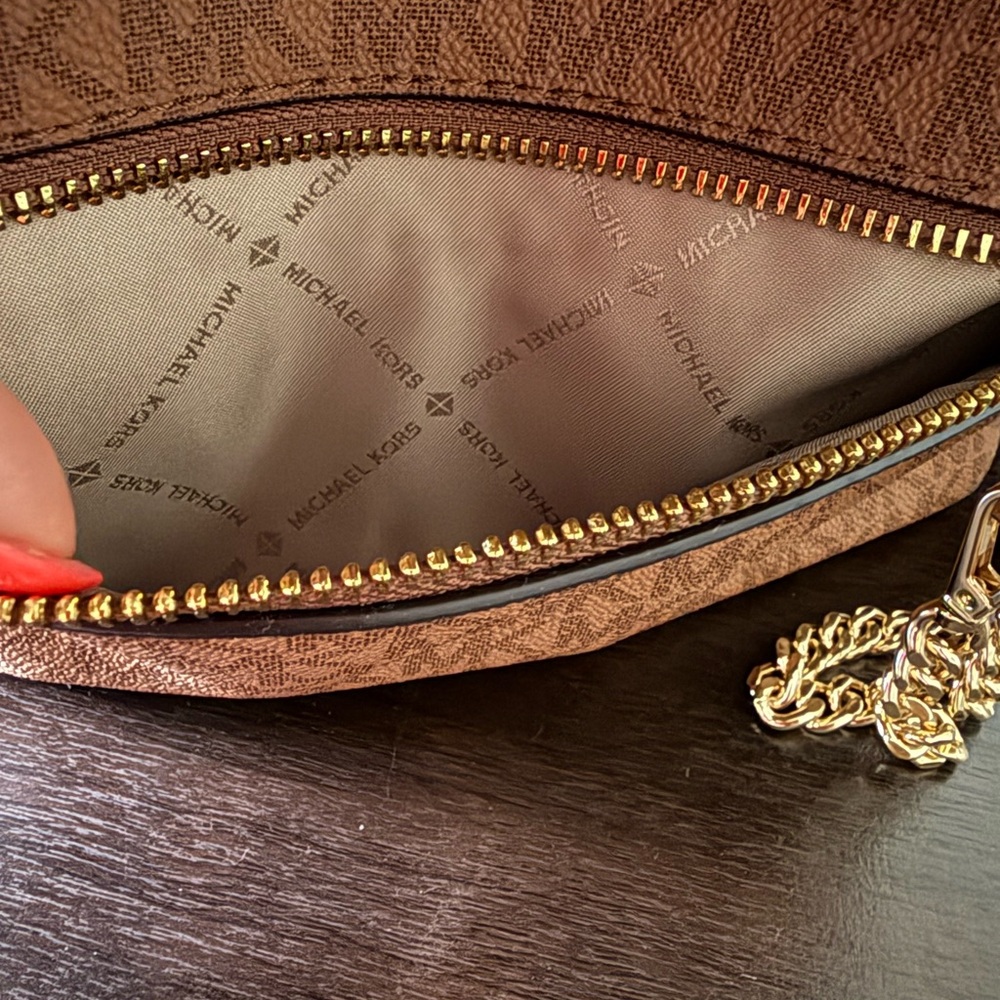 Michael Kors Tan and Brown Backpack - Picture 6 of 9
